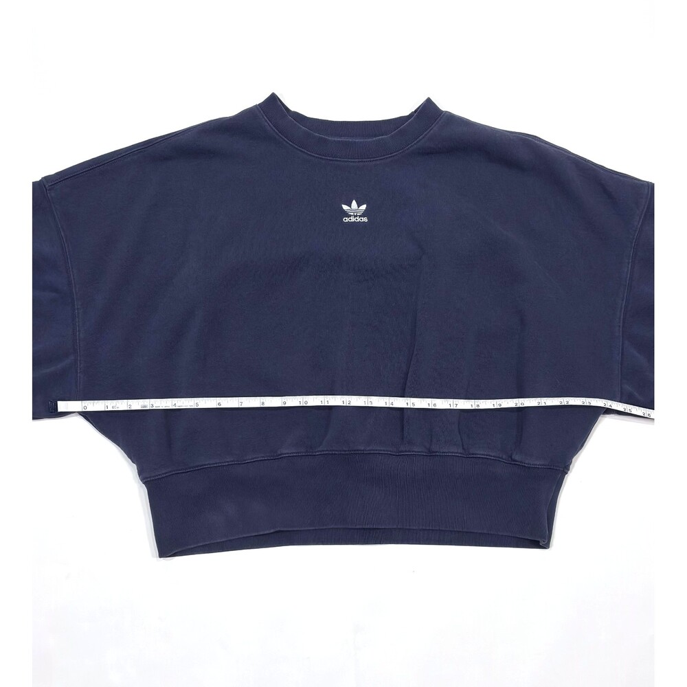 Adidas Adicolor Essentials Crew Neck Sweatshirt Center Logo - Size XS - Picture 5 of 6